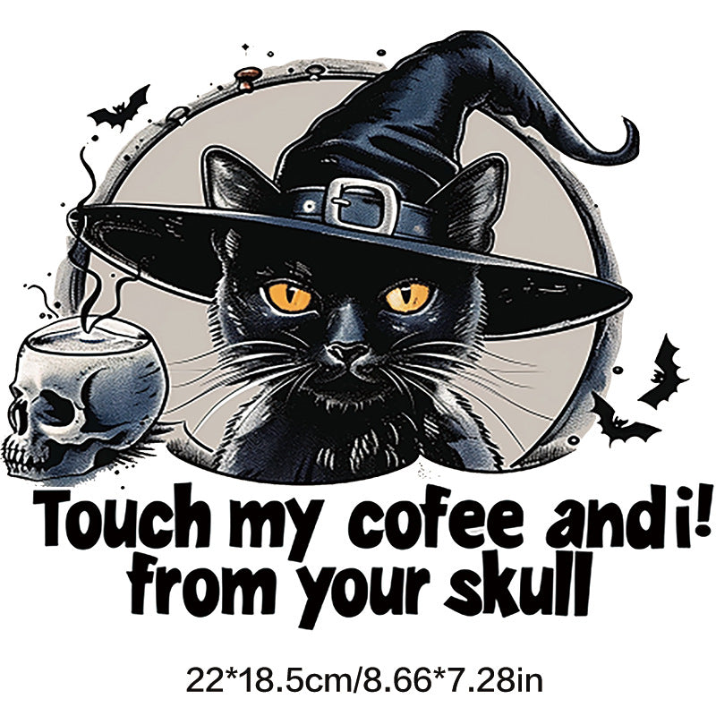 Wholesale Pumpkin Skull Terrifying Halloween UV DTF Ready to Press Transfers Wraps