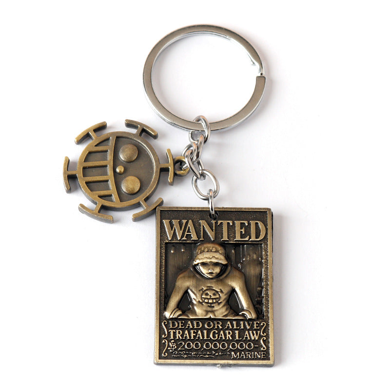 Wholesale Cartoon Passion Anime Character Alloy Pendant Keychains