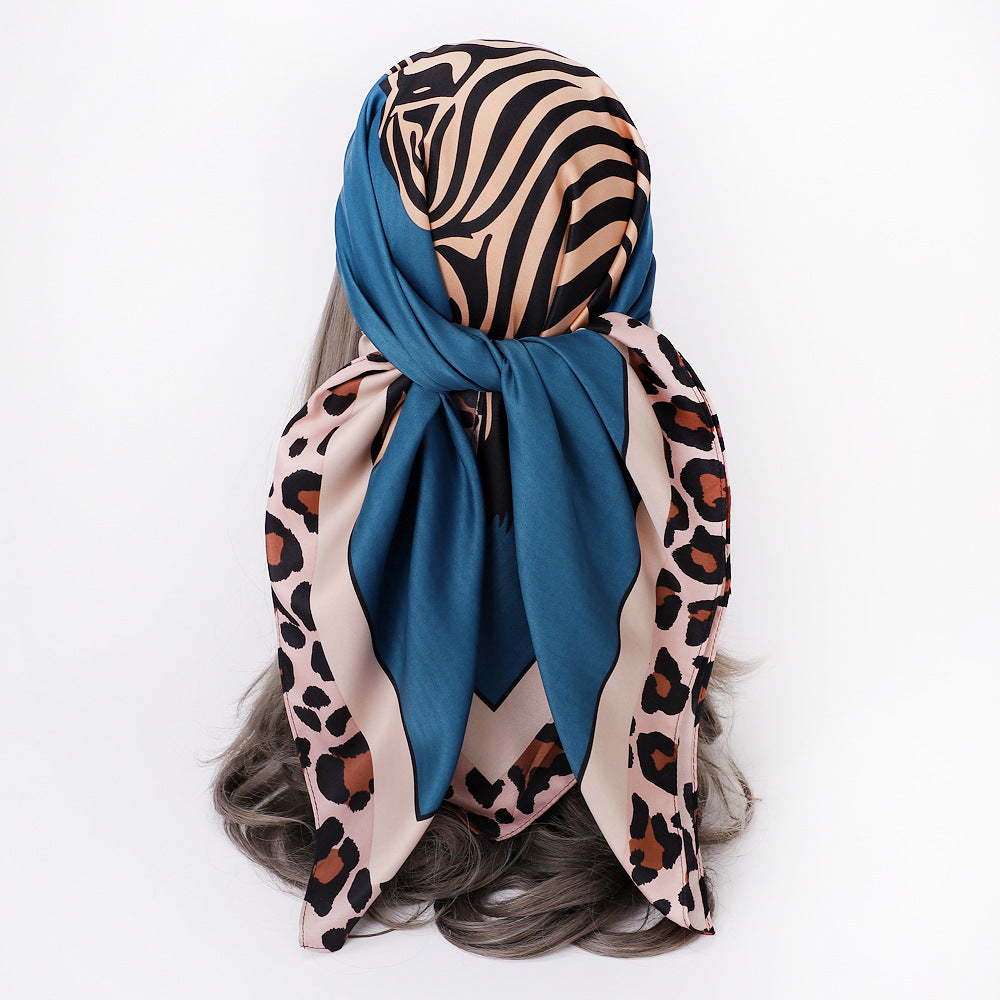 Wholesale Zebra Printed Polyester Scarves