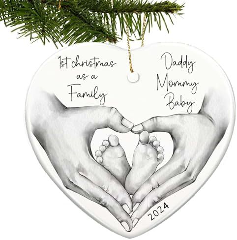 Wholesale Christmas Logo Wooden Round Pendant Ornament