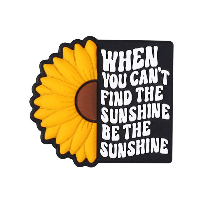 Wholesale 20pcs Sunflower Cartoon Highland Bull Focal Beads