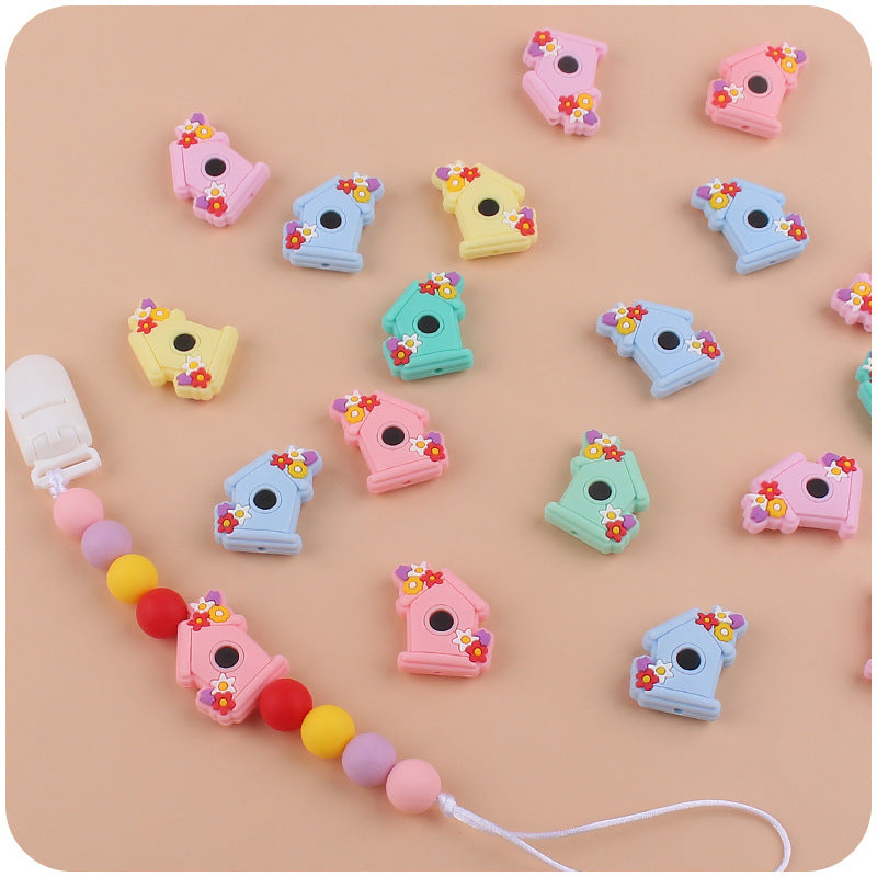 Wholesale Baby Products Cartoon Flower Room Silicone Creative DIY Accessories