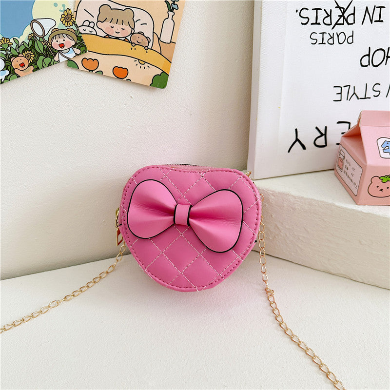 Wholesale PU Children's Bags, Crossbody Bags, Bow Single Shoulder Bags