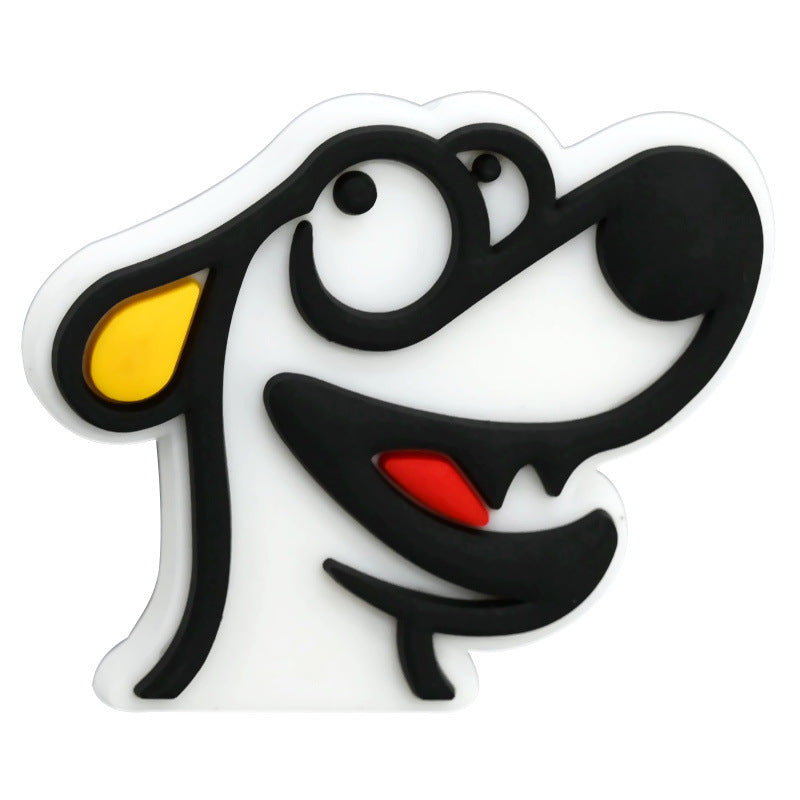 Wholesale  Random 100pcs/pack Oil painting series with string beads   Focal Beads