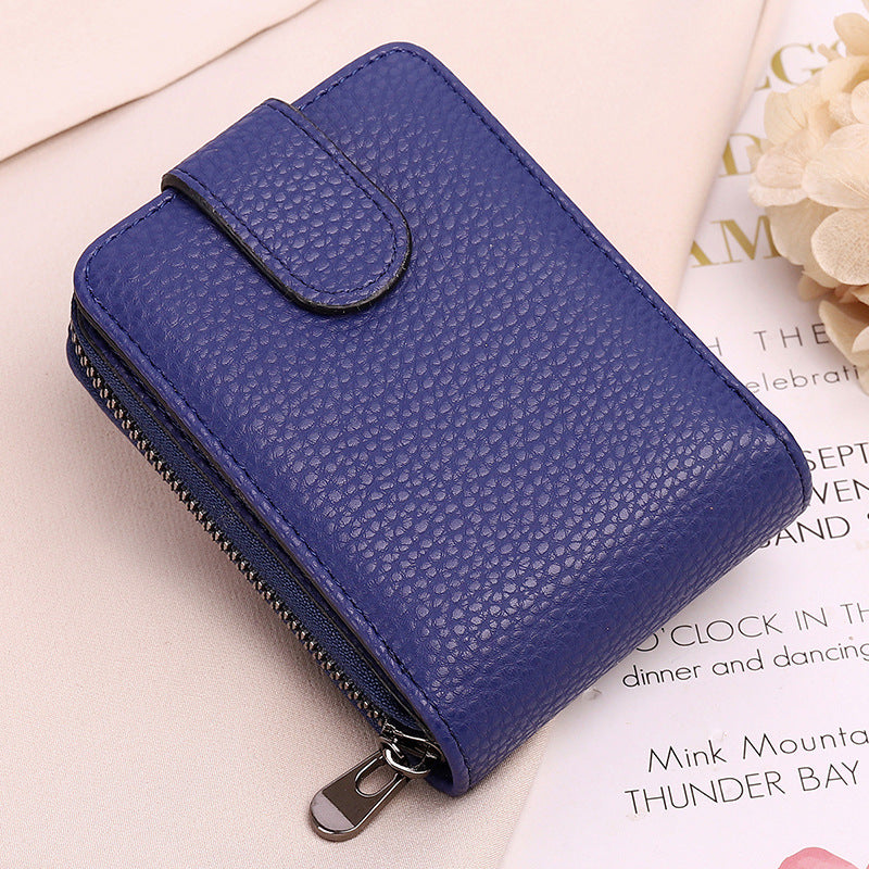 Wholesale Integrated Large Capacity Multifunctional Female Driver's License Leather Case Coin Purse