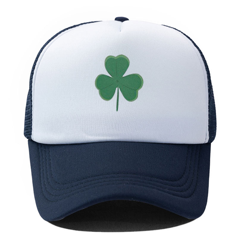 Wholesale Couples Irish Festival Clover Baseball Mesh Cap