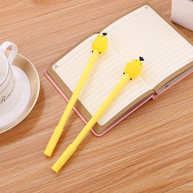 Wholesale Silicone Jelly Chicken Rollerball Pen