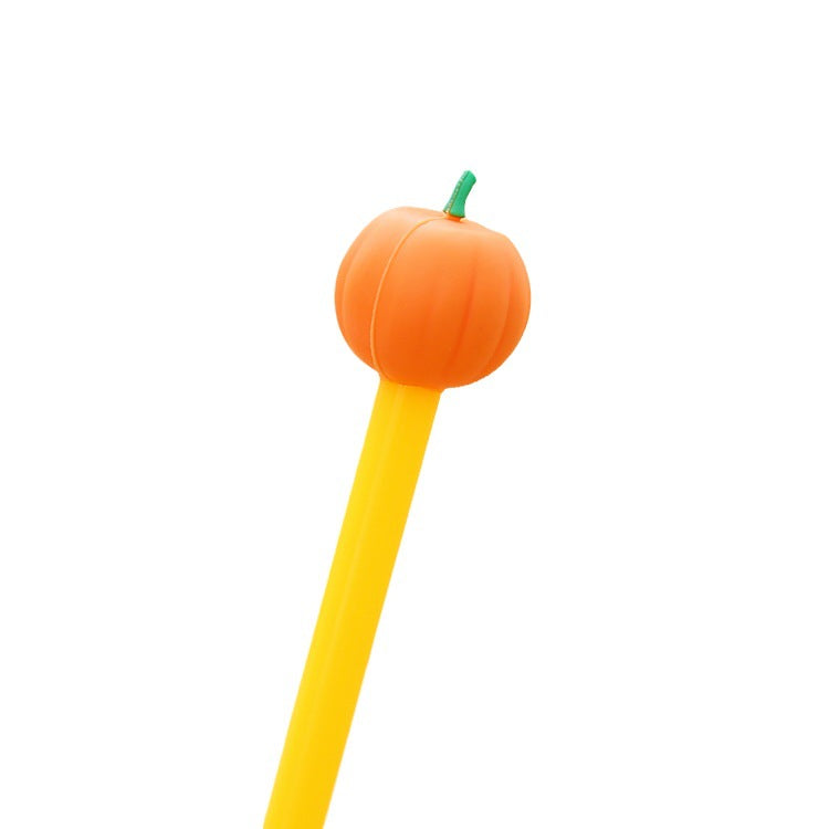 Wholesale Plastic Halloween Pumpkin Rollerball Pen