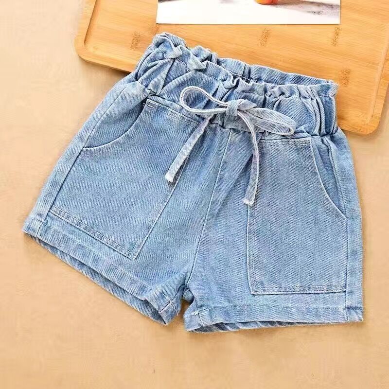 Wholesale Cotton Girls Denim Shorts