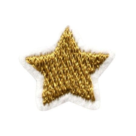 Wholesale Stylish Self Adhesive Embroidered Patches With Heart And Star Designs For Clothing Towels DIY Craft Supply