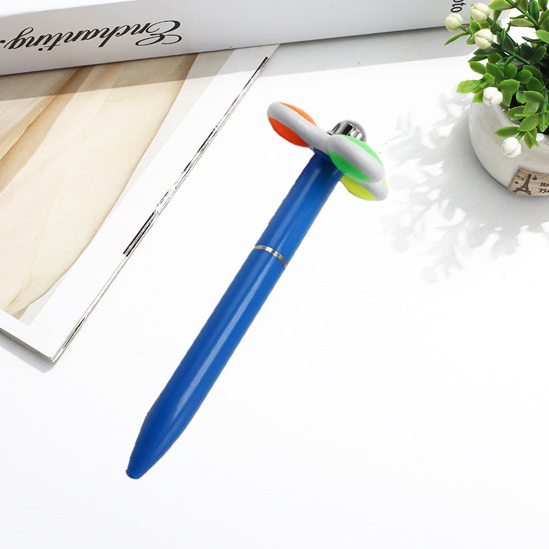 Wholesale Colorful Rotating Fidget Spinner Ballpoint Pen