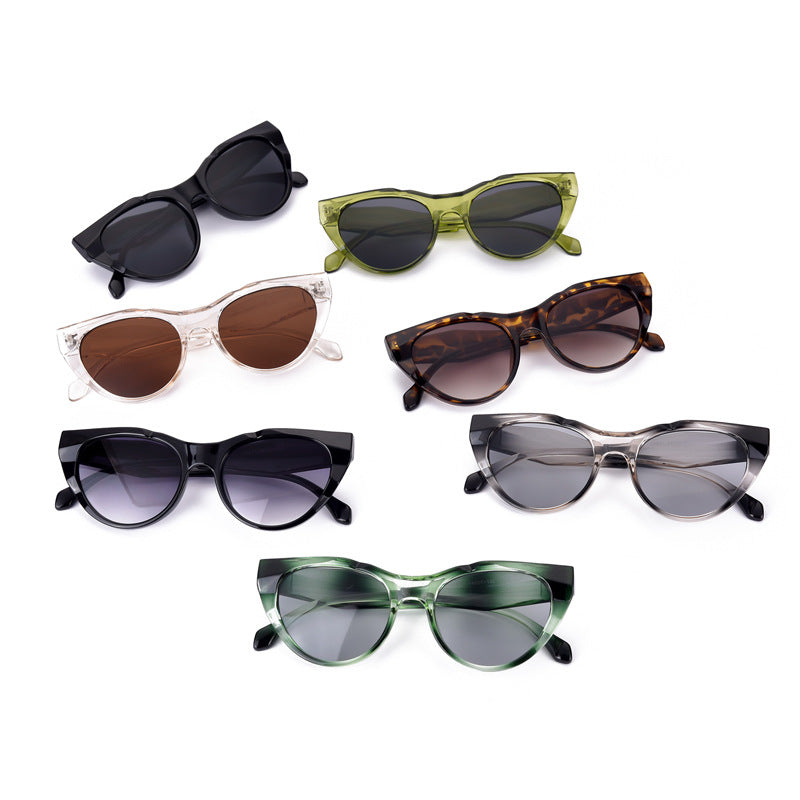 Wholesale Colorful Cat Eye PC Sunglasses