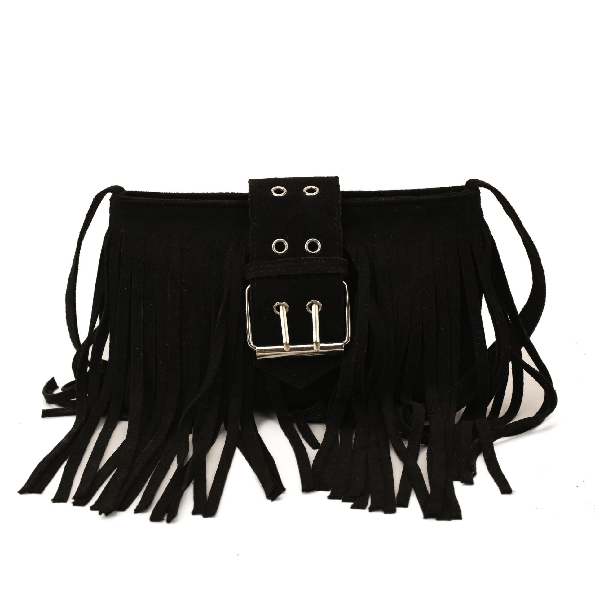 Wholesale Retro tassel suede small square bag shoulder crossbody bag