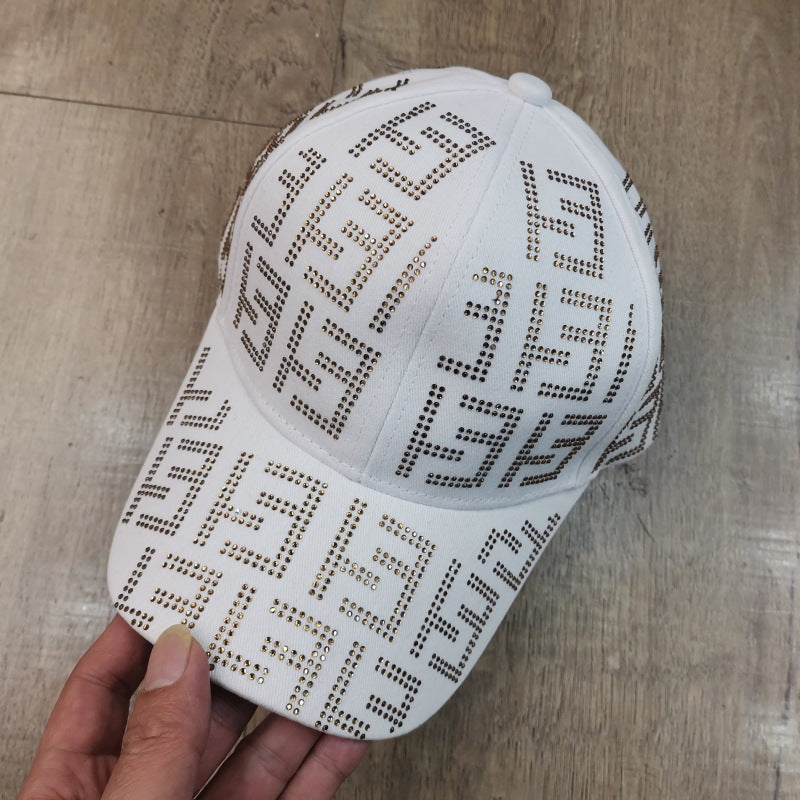 Wholesale Rhinestone Letter Cotton Baseball Caps