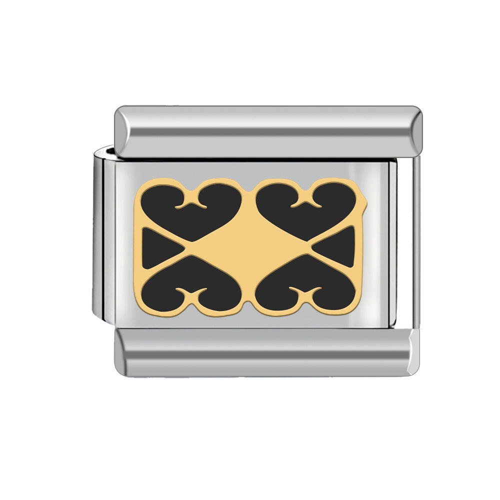 Wholesale Italian Charm Bracelet 9mm DIY Spliced Detachable Butterfly Combination Bracelet