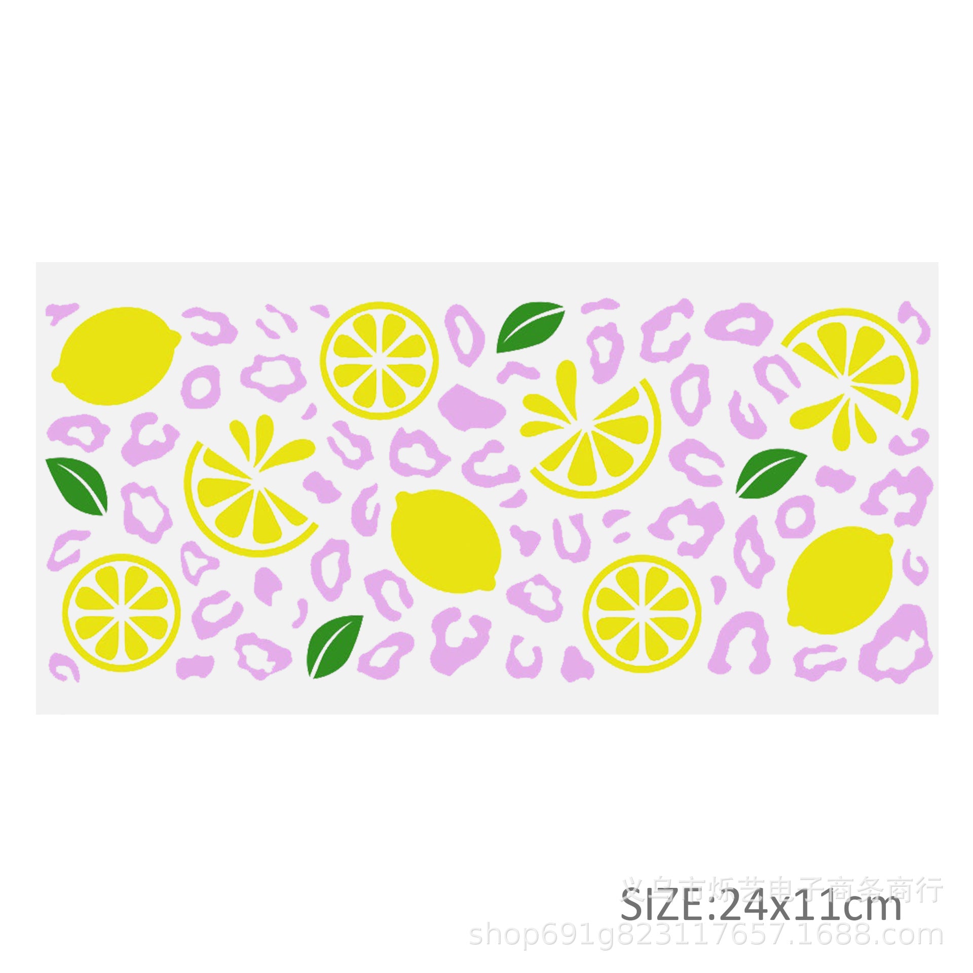 Wholesale Green Smiling Face Hat Halloween 16oz Cup UV DTF Wraps