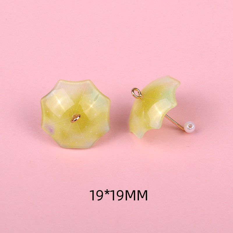 Wholesale Acrylic Small Umbrella Pendant Beads