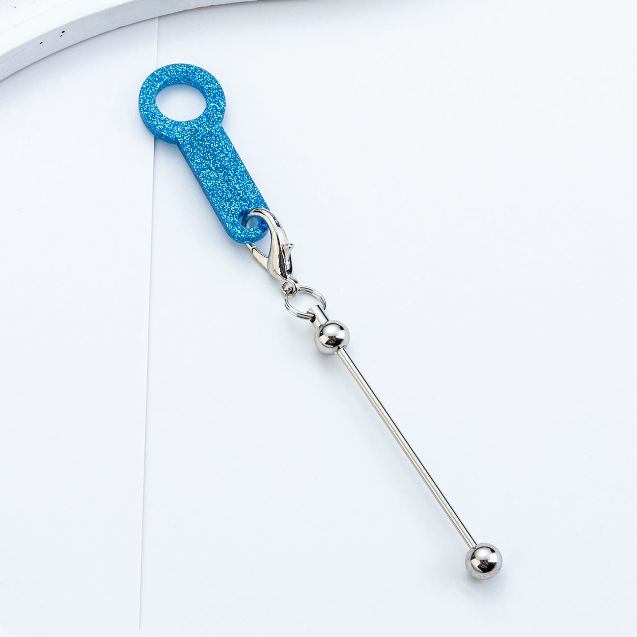 Wholesale Ready-Made DIY Beaded Acrylic Straw Hangings Suitable for 8Mm-10Mm Water Cup Straw Accessories Decoration