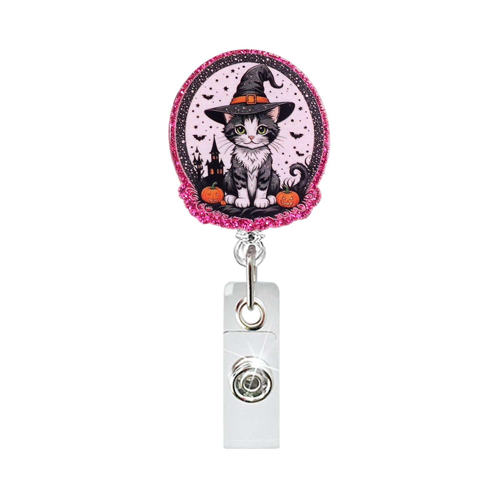 Wholesale pumpkin ghost easy pull buckle retractable rotation easy pull