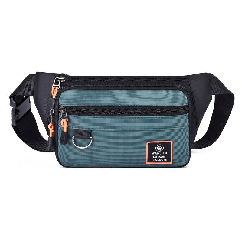 Wholesale Waist Bag Men Multi-compartment Chest Bag Messenger Bag