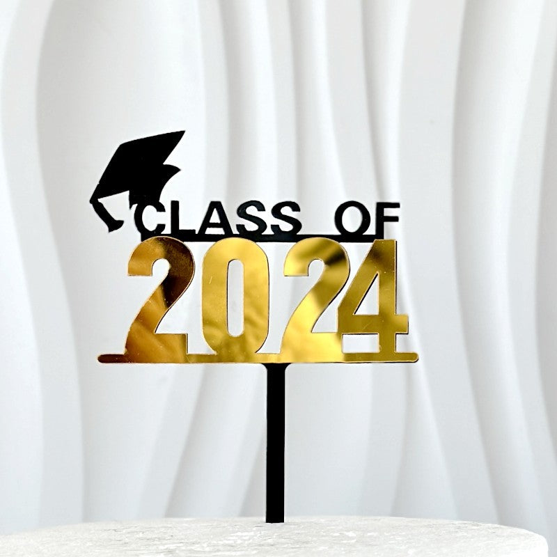 Wholesale Acrylic Graduation Happy Cake Card Decoration