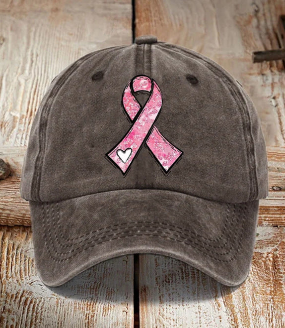 Wholesale Distressed Washed Cotton Distressed Printed Soft-capped Baseball Cap