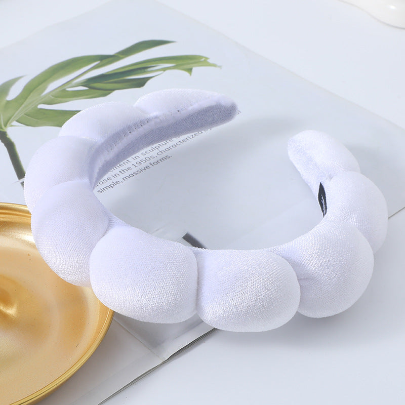 Wholesale Bath and Face Wash Sponge Headband