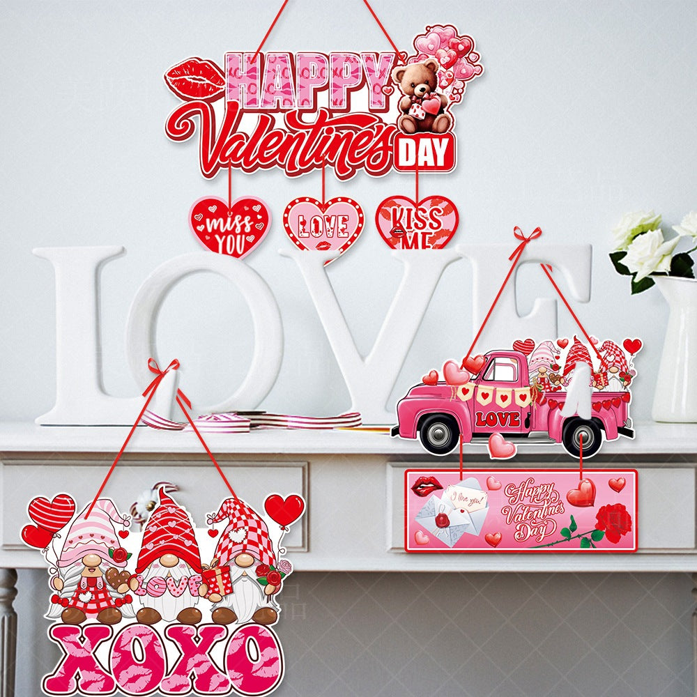 Wholesale of Paper Valentine's Day Party Decorations