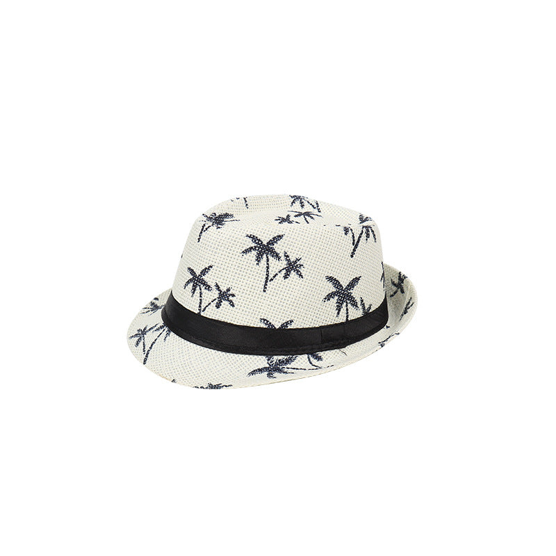 Wholesale Beach style tourism sun shading summer grass jazz hat