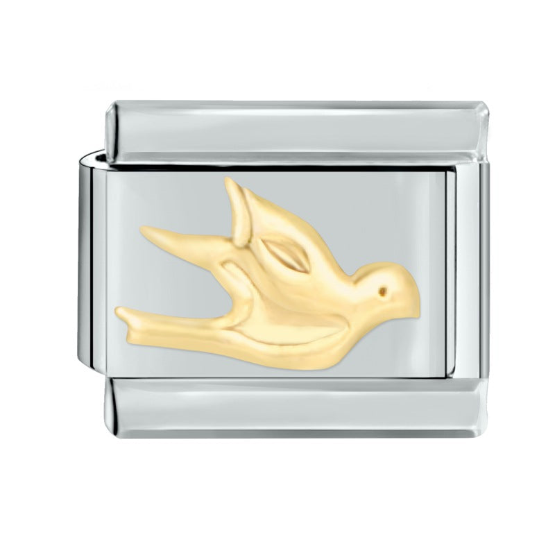 Wholesale Italian Charm Bracelet 9mm DIY Splicing and Removable Stainless Steel Funny Composable Bracelet