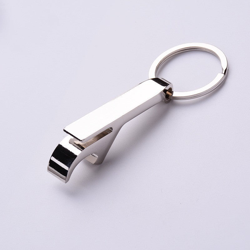 Wholesale Small Foot Metal Bottle Opener Key Ring