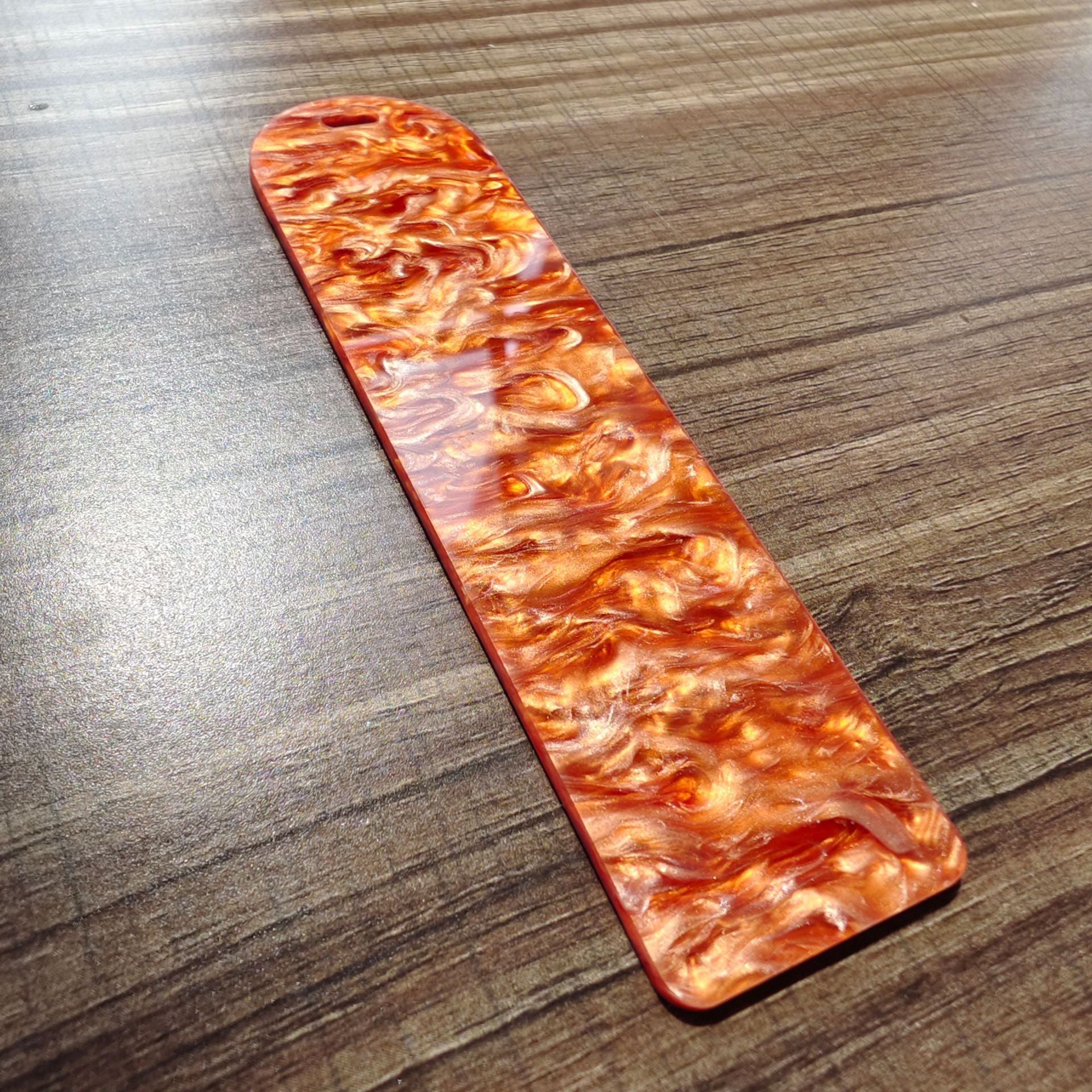 Wholesale 20pcs Blank Loose Powder Water Ripple Acrylic Sticker Sticker Bookmark DIY Pendant Ornament