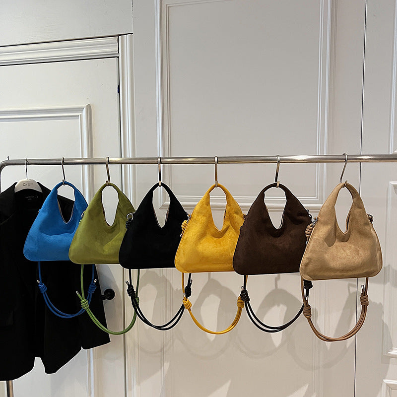 Wholesale Suede Large Capacity Tote Bag Handbag Crossbody Bag