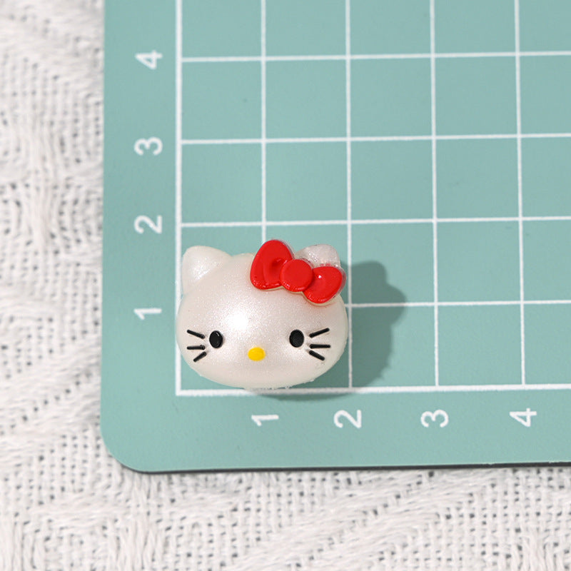 Wholesale 10PCS/PACK Cartoon 3D rubber beads