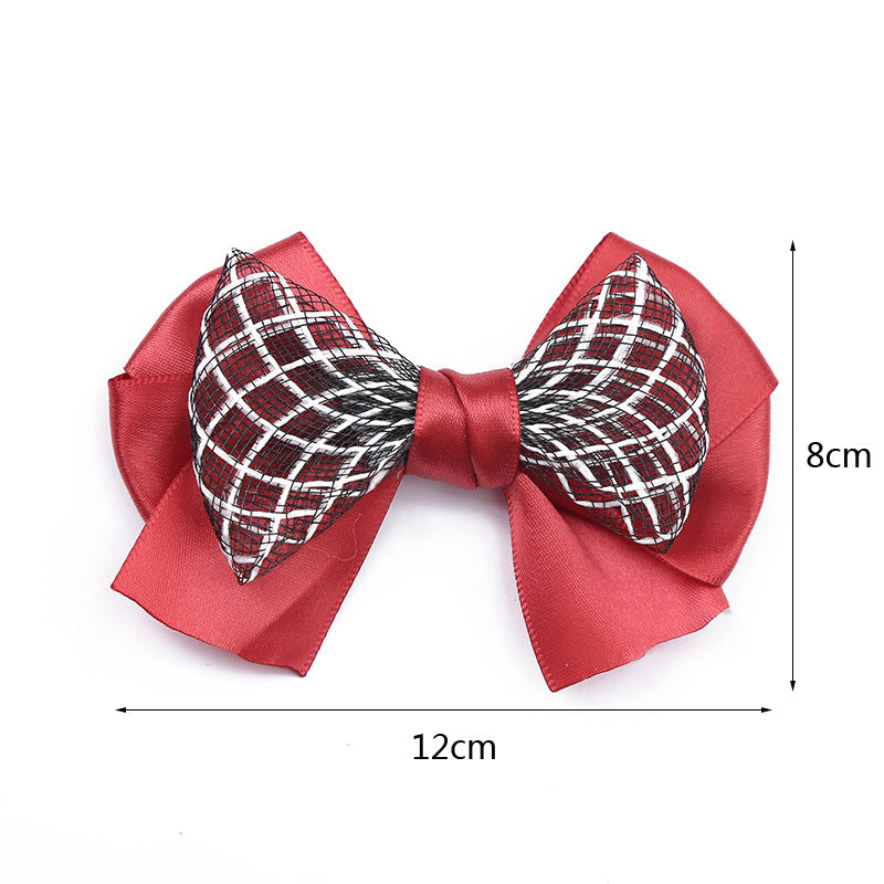 Wholesale New Hard Mesh Ribbon Bow Hair Accessories diy Skirt Hat Clothing Accessories Hair Accessories Headband Headline Accessories