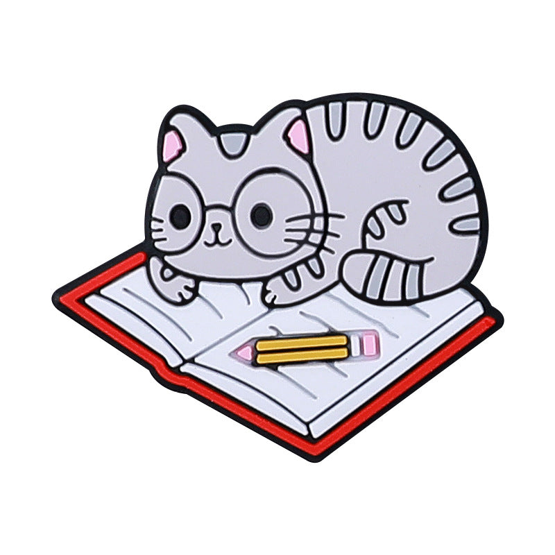 Wholesale 20PCS Kitten Baby Chewable Teether Animal Focus Silicone Beads