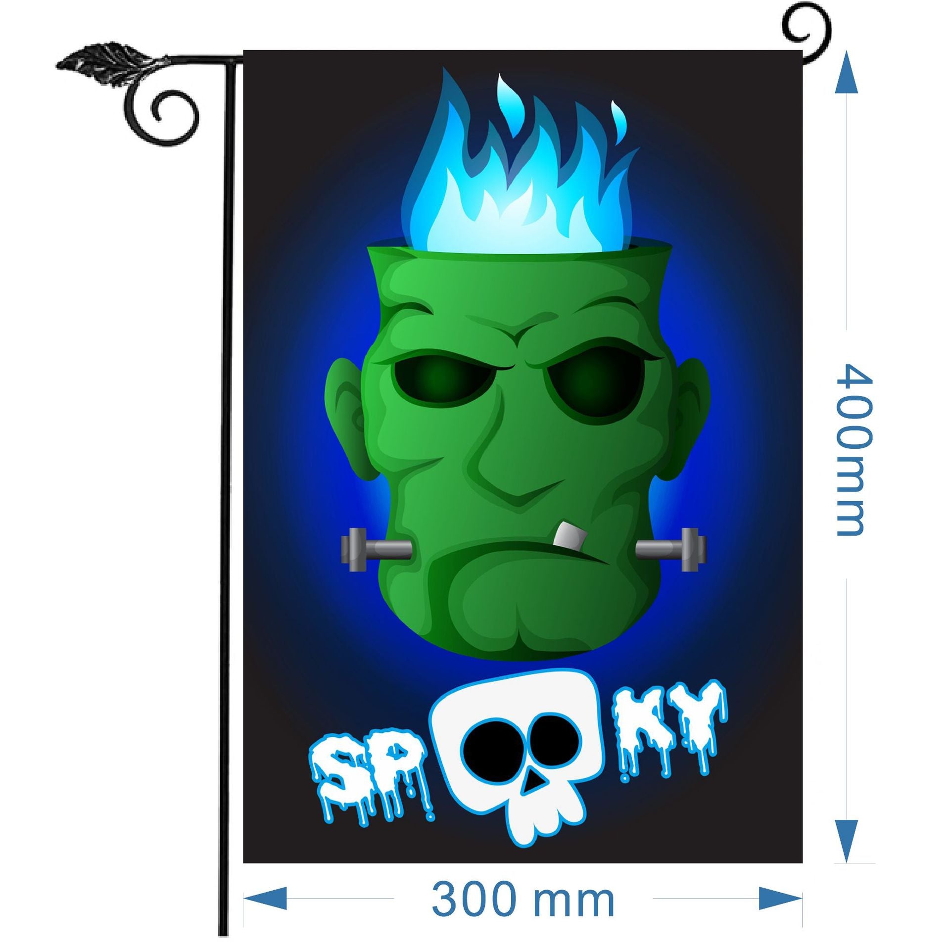 Wholesale Christmas garden flag linen print outdoor small flag yard decoration flag