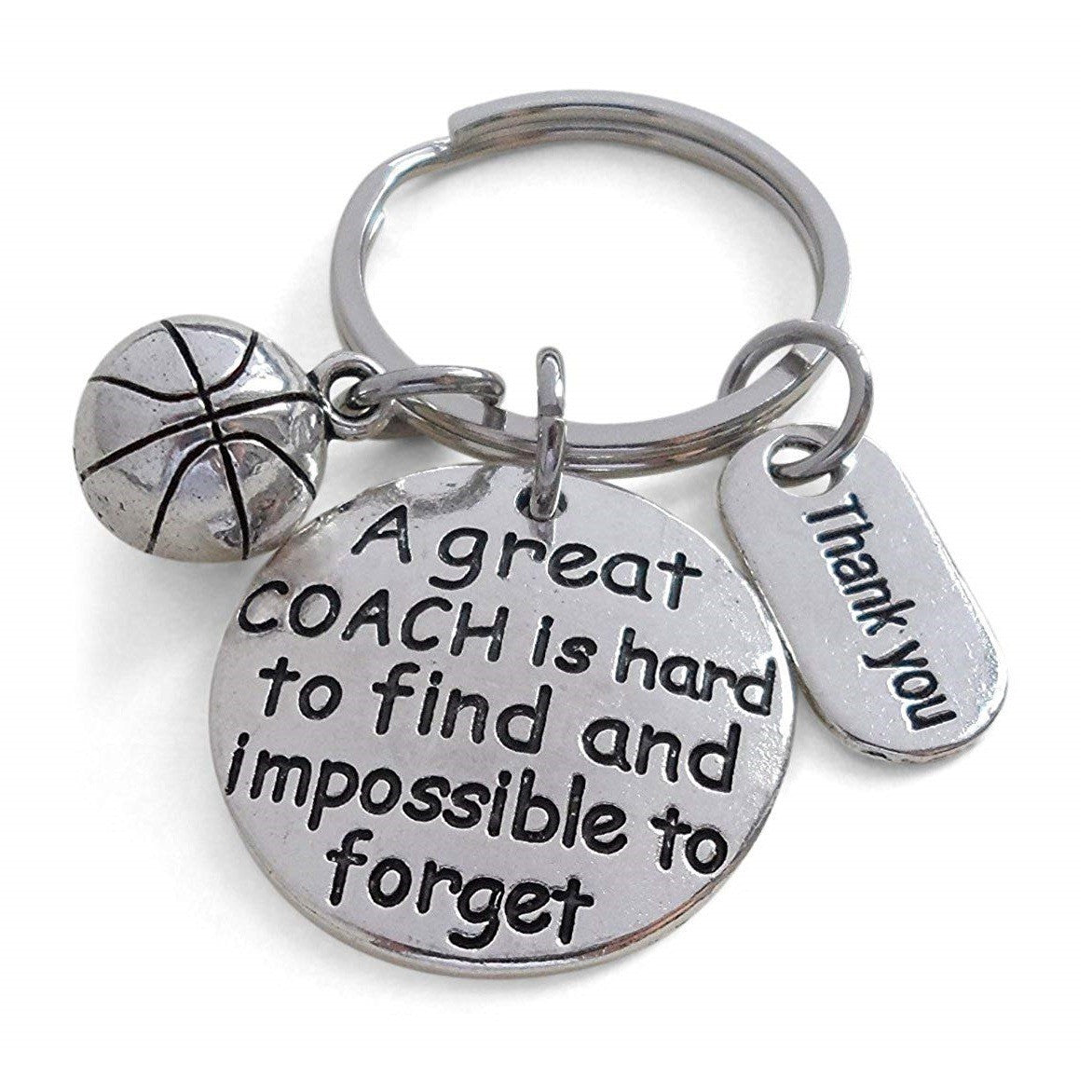 Wholesale Thank You Coach Teacher Football Basketball Volleyball Baseball Keychain