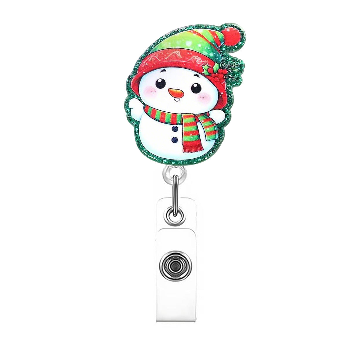 Wholesale Christmas Colored Bow Badge Reels