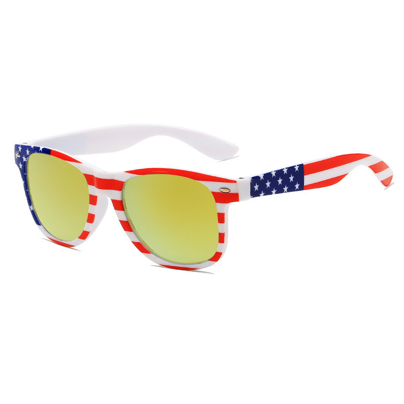 Wholesale Independence Day flag party sunglasses