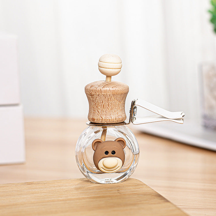 Wholesale Air Vent Glass Perfume Bottle