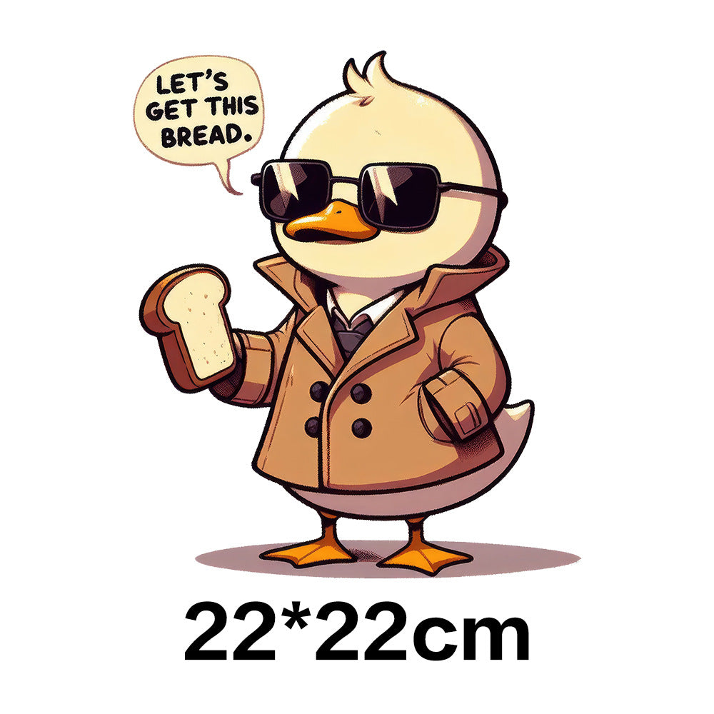 Wholesale 10pcs Various styles of ducklings UV DTF Ready to Press Transfers Wraps