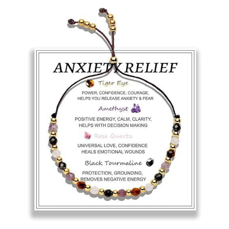 Wholesale Natural stone red patterned stone bead adjustable healing bracelet