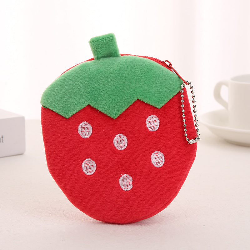 Wholesale Polyester Fruit Series Coin Purse