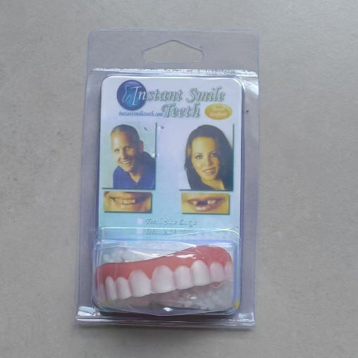 Wholesale Smile Silicone Simulated Teeth Dental Tray Whitening Beautifying Smile False Teeth Dental Tray