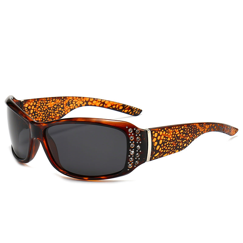 Wholesale Polarized Sunglasses Retro Fashion Diamond Sunglasses