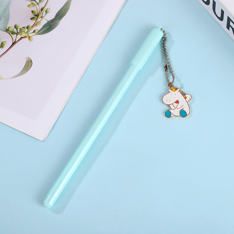 Wholesale Creative Pony Pendant Pendant Plastic Gel Pen