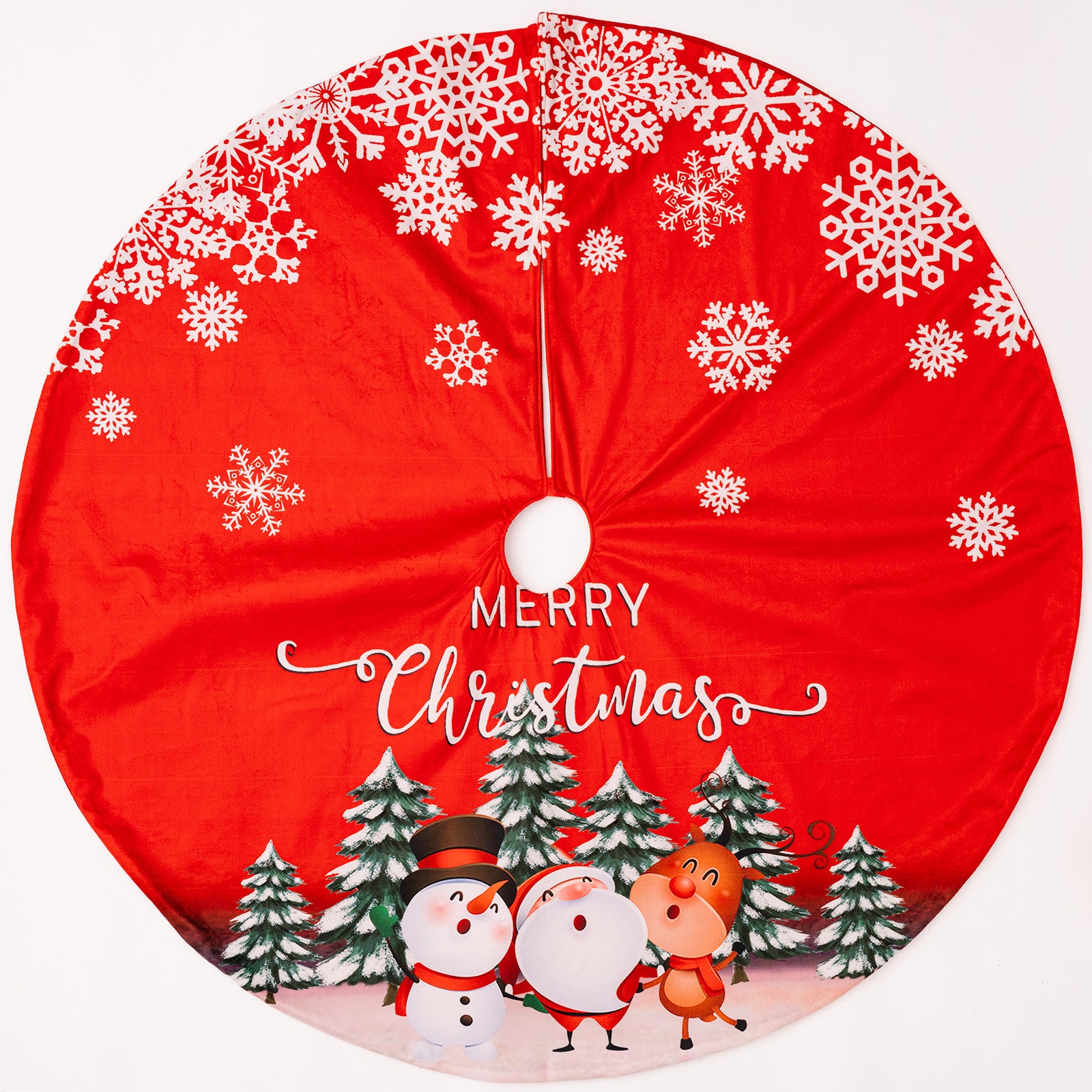 Wholesale Christmas Tree Decoration Supplies Christmas Red Tree Skirt