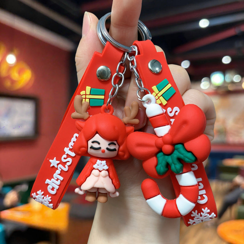 Wholesale Christmas keychain  gift pendant  Keychains