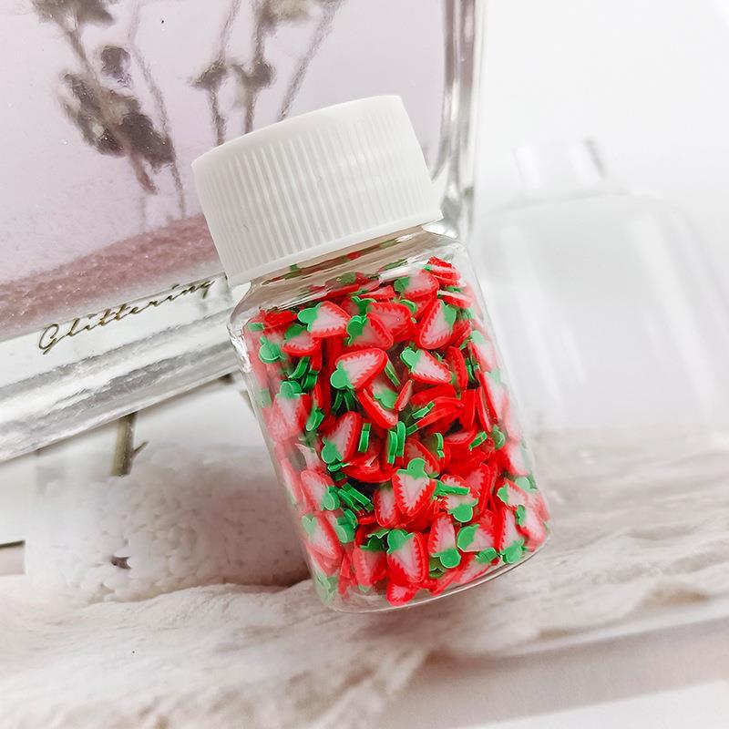 Wholesale Fruit clay slices 20ml small bottle 15g